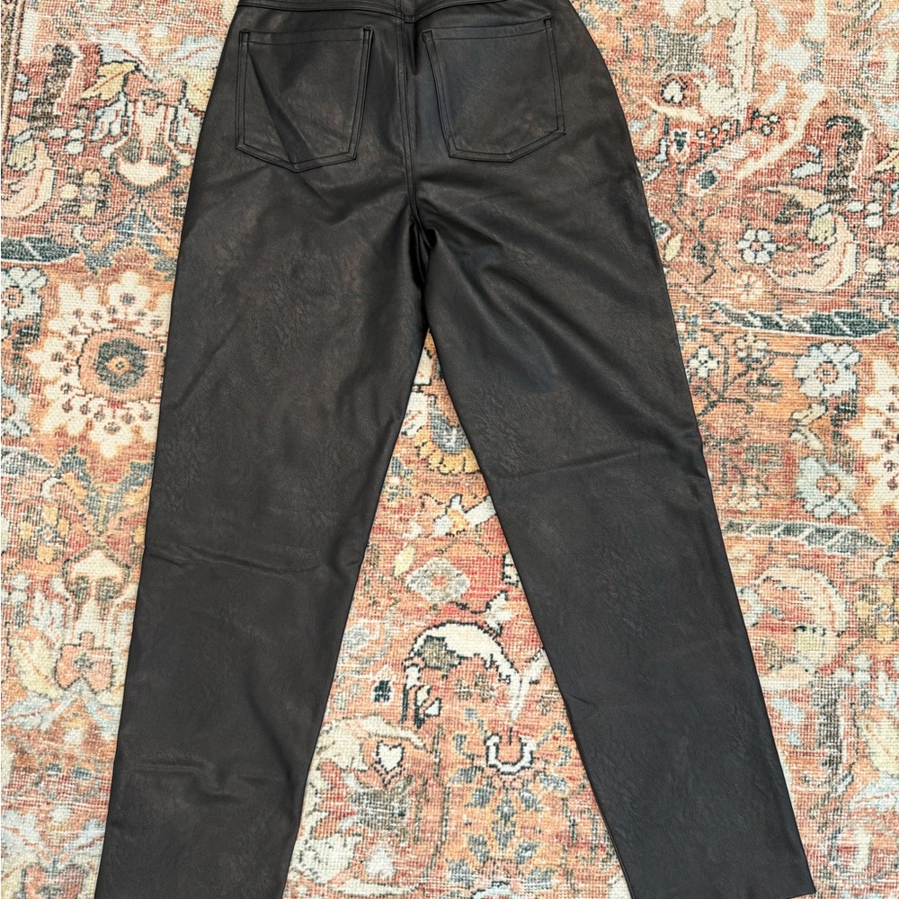 SPANX Faux Leather Straight Leg Pants